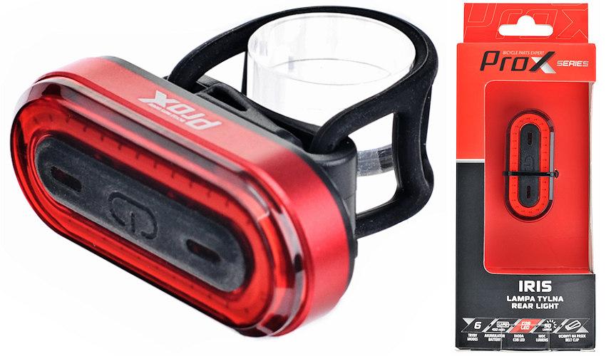 ProX Lampka tył IRIS LED COB 50 Lm 350 mAh