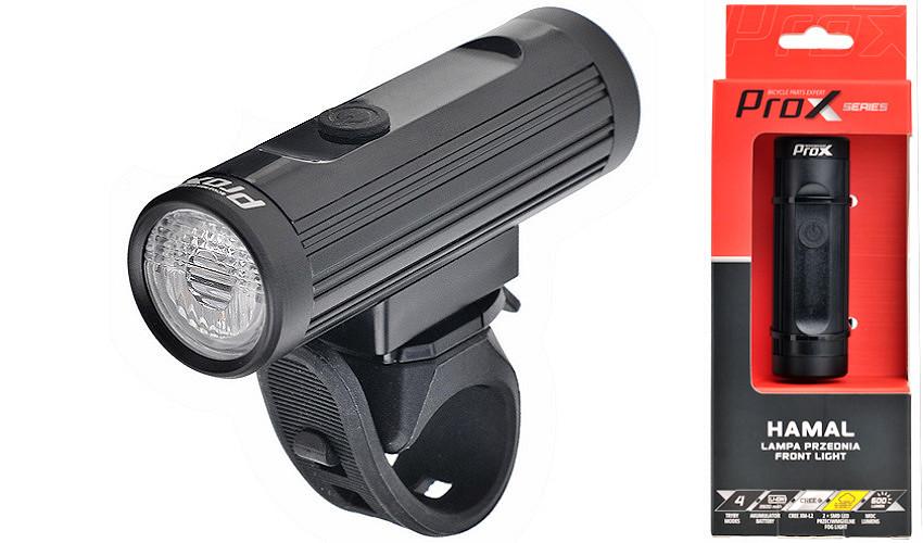 ProX Lampa przód HAMAL, 600Lm 2600mAh