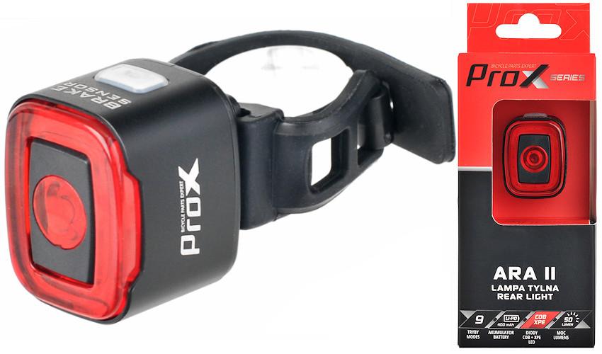 ProX Lampa tył ARA II COB-XPE LED 50Lm 400 mAh